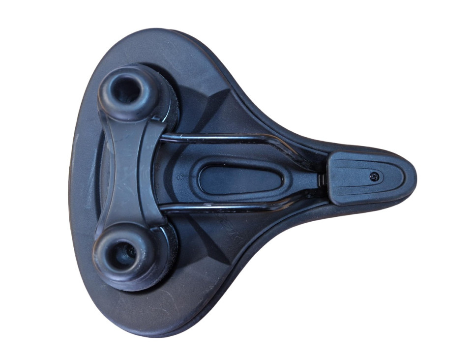 Fietszadel zwart breed (85-3-i)