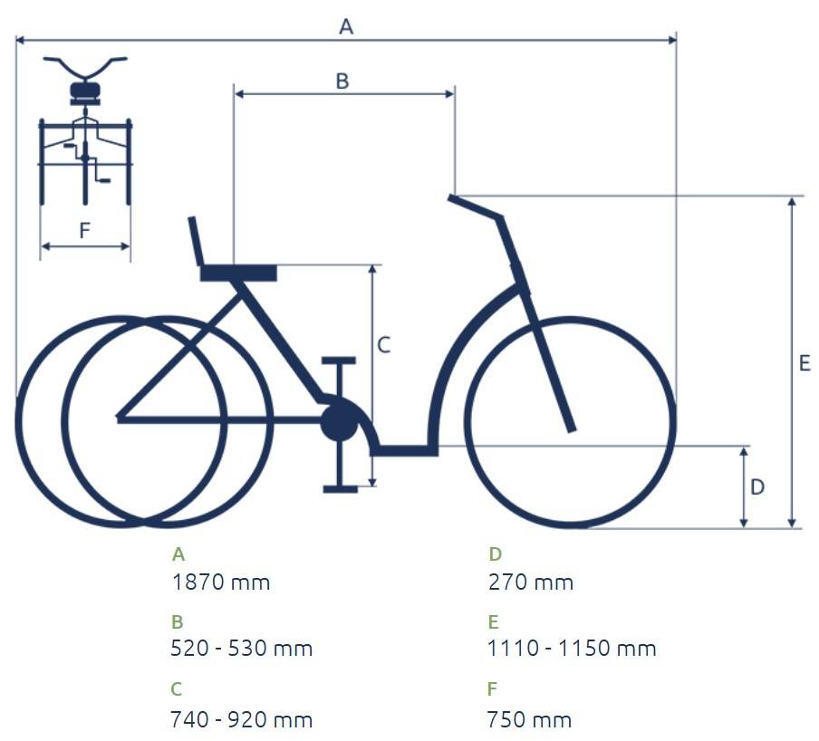 Pfautec Scoobo+ - zijdegrijs - elektrische driewieler