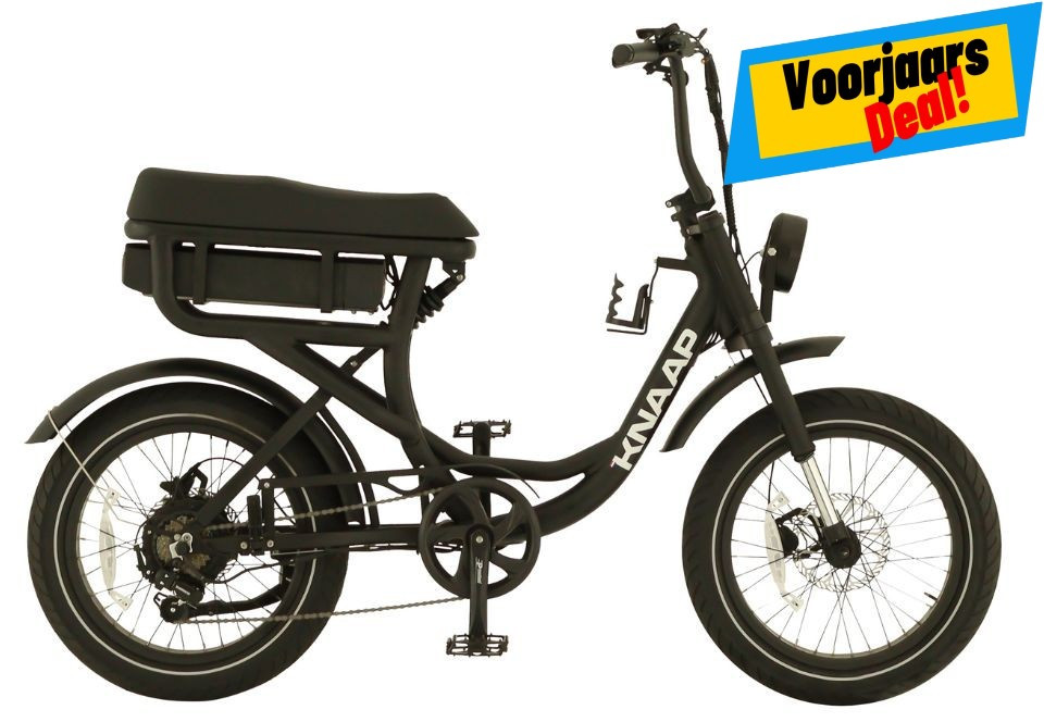 Knaap LON - black - elektrische fatbikes