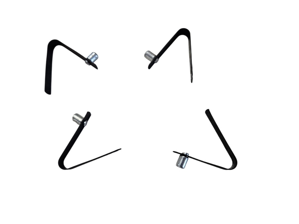 (102-2-b) borgveer set (4 stuks) voor huifstang