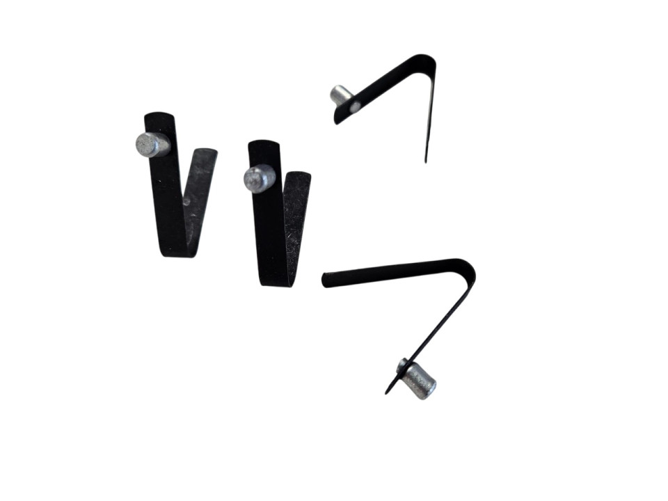 (102-2-b) borgveer set (4 stuks) voor huifstang