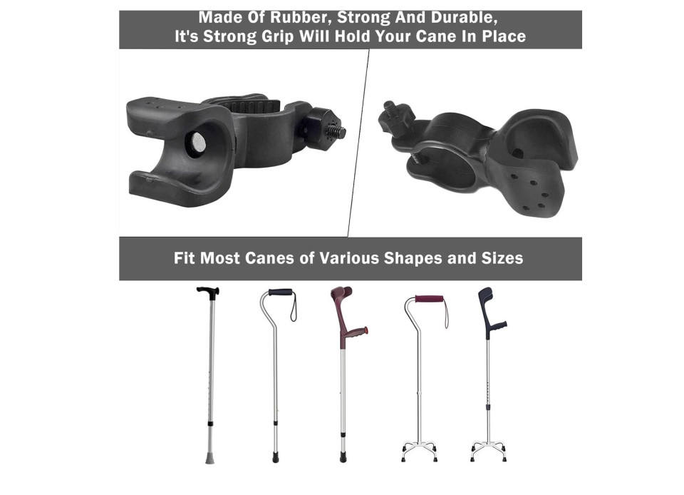 Universele Stokhouder voor op driewielfiets (95-2-d)