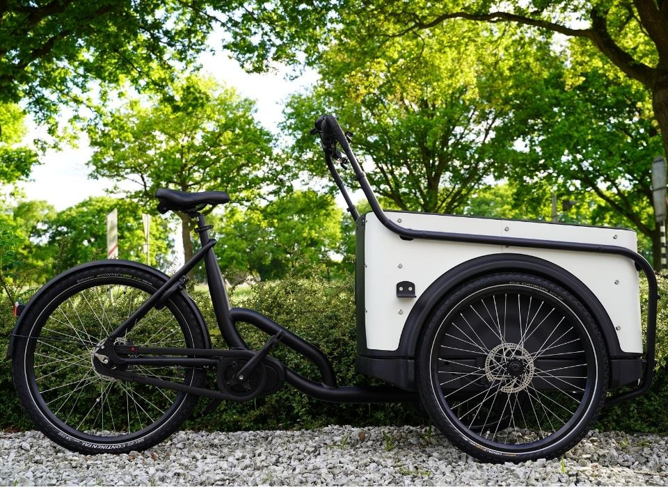 Royal Cargo Bike 3W Premium - wit - elektrische driewieler bakfiets