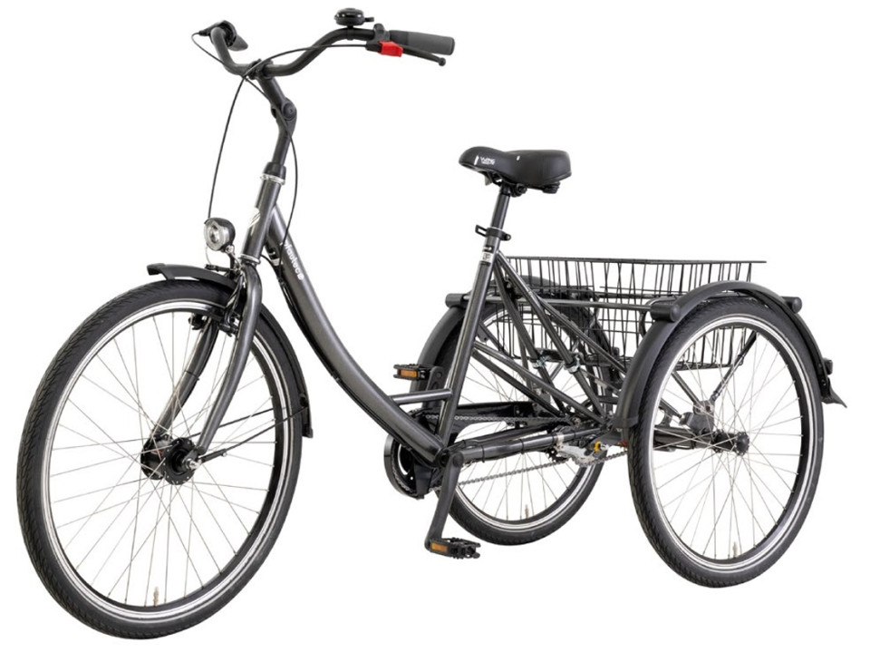 Pfautec Lano - grafiet metallic - driewieler