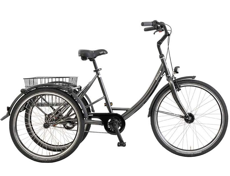 Pfautec Lano - grafiet metallic - driewieler