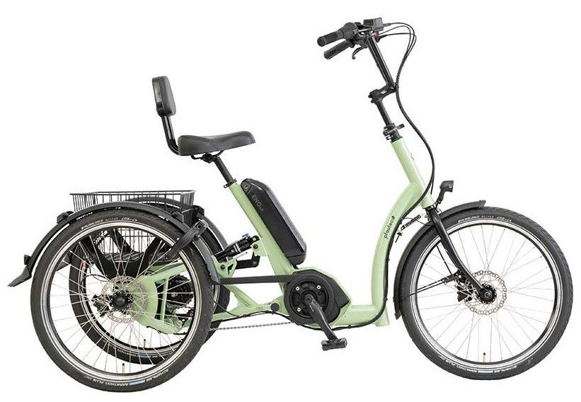 Pfautec Eno AP - lichtgroen - elektrische driewieler