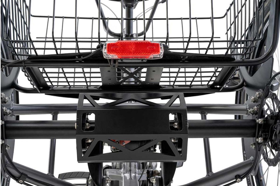 Pfautec Tamo AP - mat blauwgrijs - elektrische driewieler