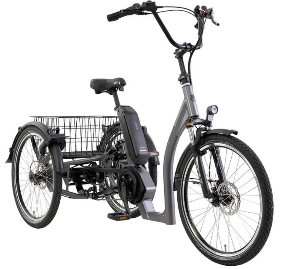 Pfautec Tamo AP - mat blauwgrijs - elektrische driewieler