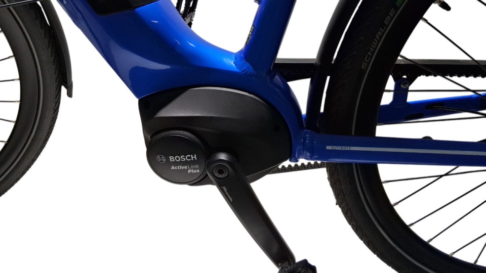 Gazelle Ultimate C8 Plus HMB met riemaandrijving elektrische damesfiets