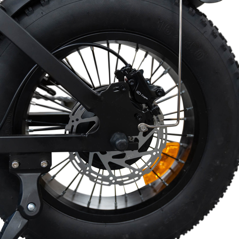 QM V20 Pro Mini - zwart - elektrische fatbike