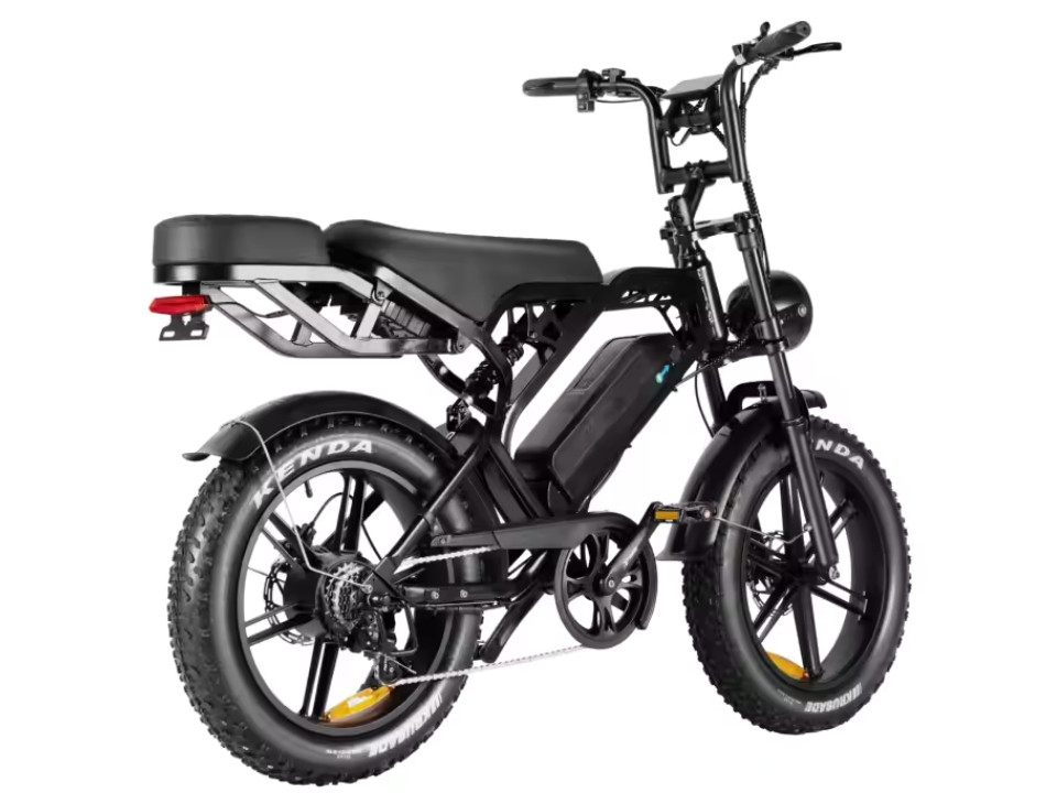 QM V20 PRO Luxury Full Option - zwart - elektrische fatbike