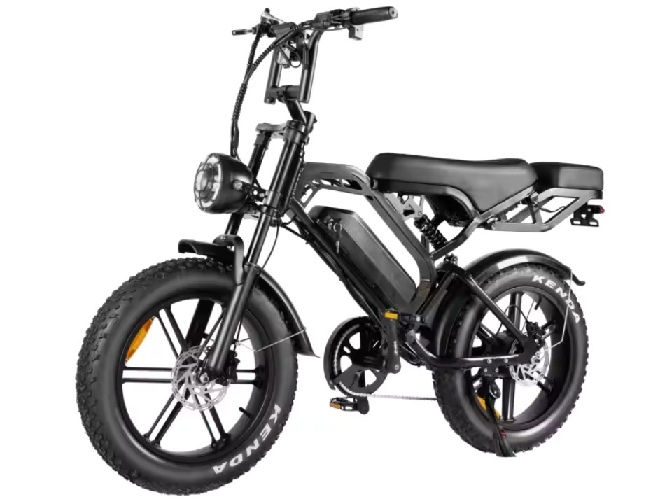 QM V20 PRO Luxury Full Option - zwart - elektrische fatbike