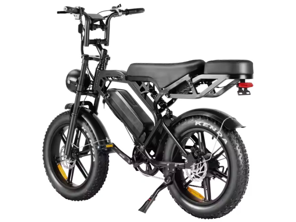QM V20 PRO Luxury Full Option - zwart - elektrische fatbike