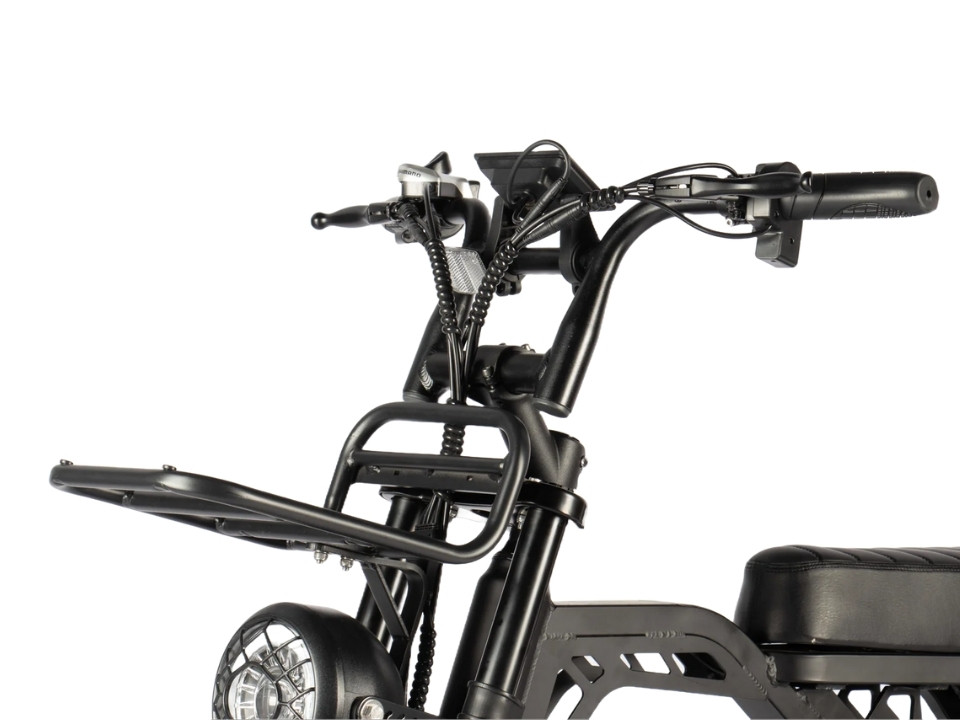 QM V20 PRO Luxury Full Option - zwart - elektrische fatbike