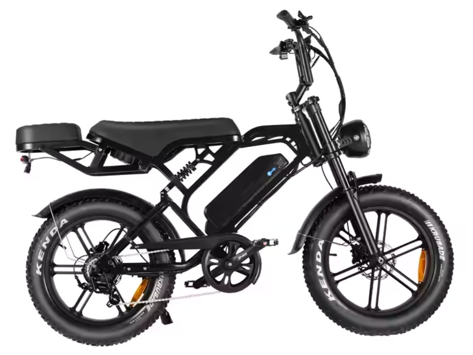 QM V20 Pro Daily Usual - zwart - elektrische fatbike
