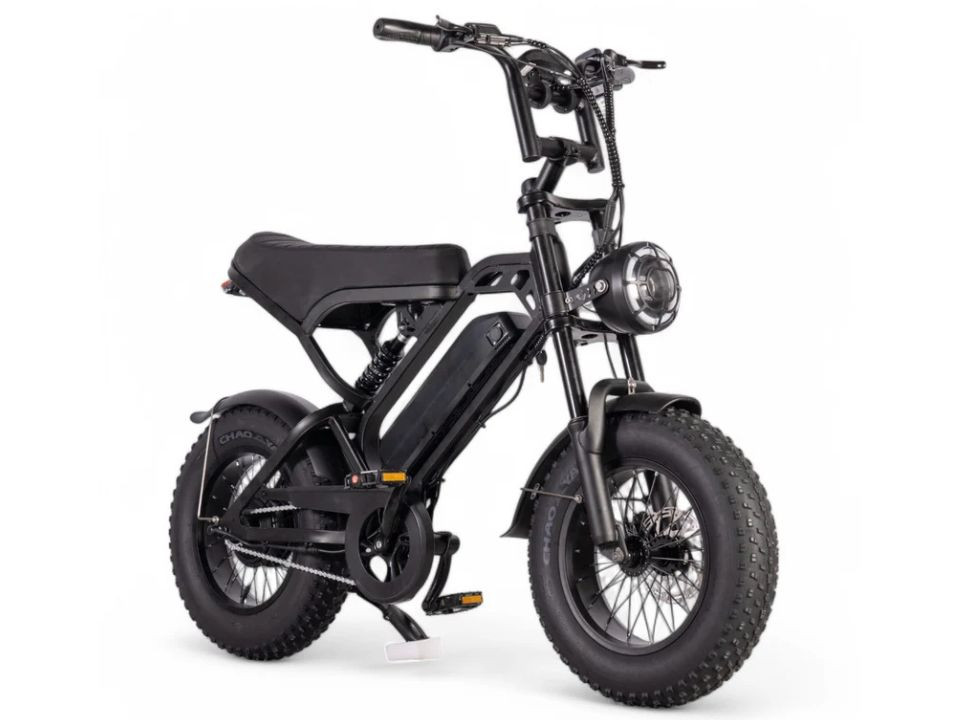 QM V20 Pro Mini - zwart - elektrische fatbike