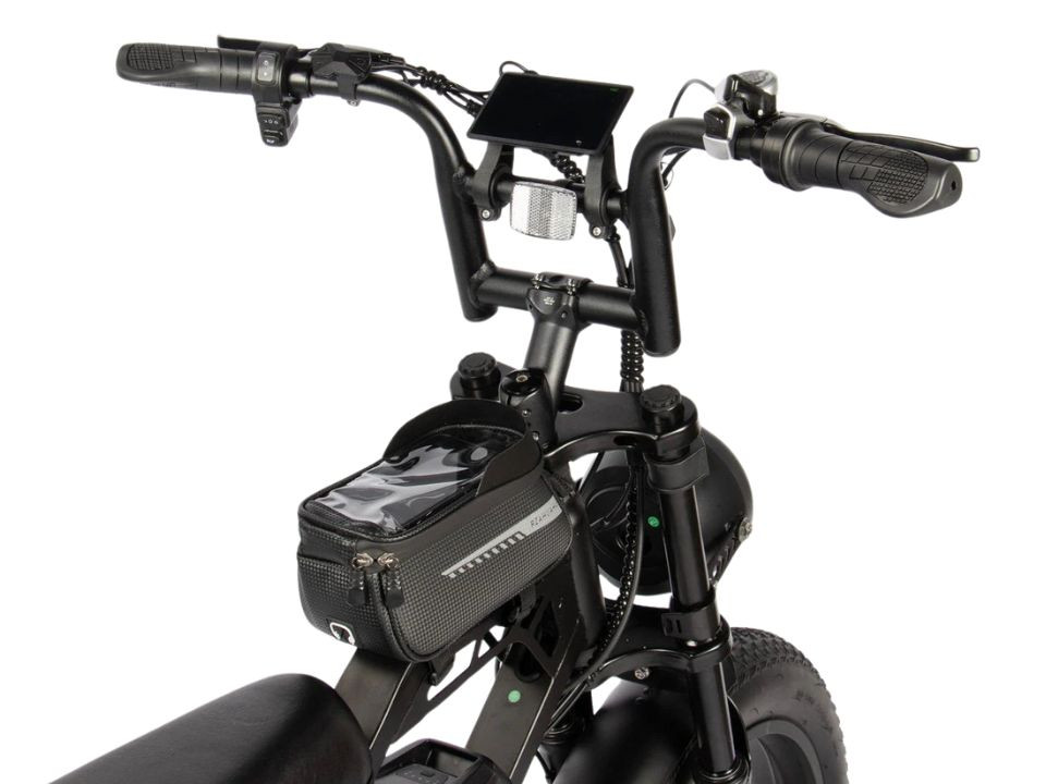 QM V20 Pro Mini - zwart - elektrische fatbike