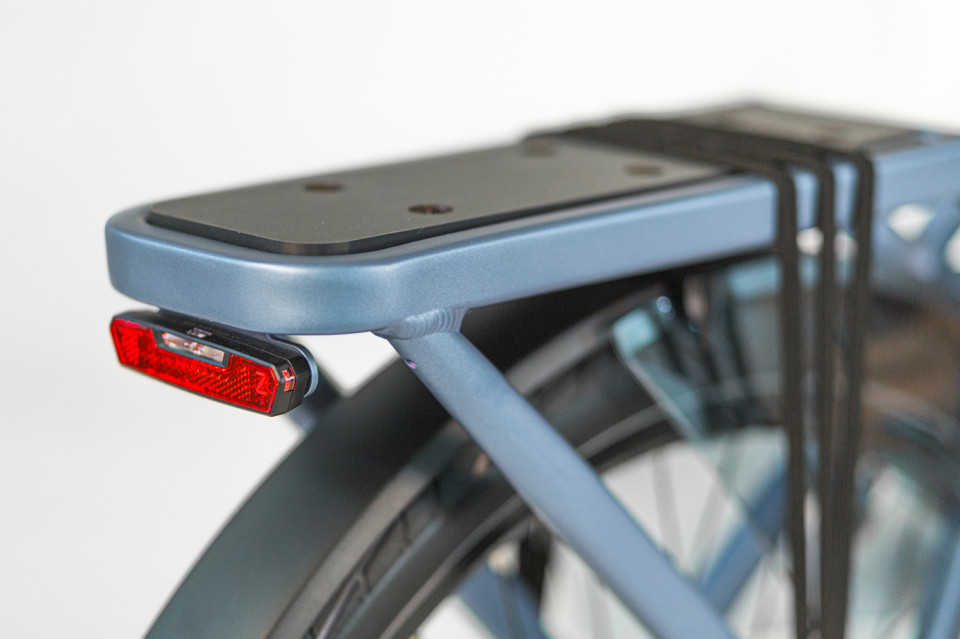 Icycle Luma - grijs/blauw - elektrische herenfiets