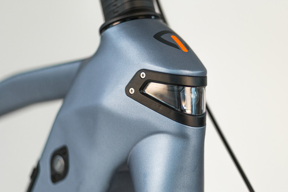 Icycle Luma - grijs/blauw - elektrische herenfiets