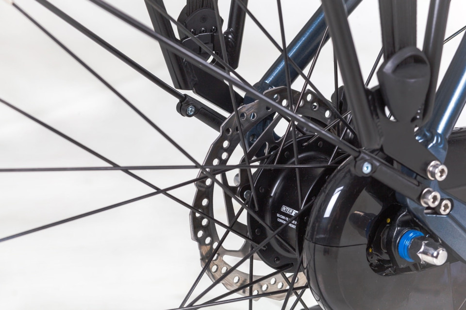 Icycle Vibe 1.6 - blauw - elektrische damesfiets