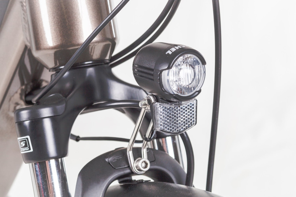 Icycle Vibe FHM - glanzend zwart - elektrische damesfiets