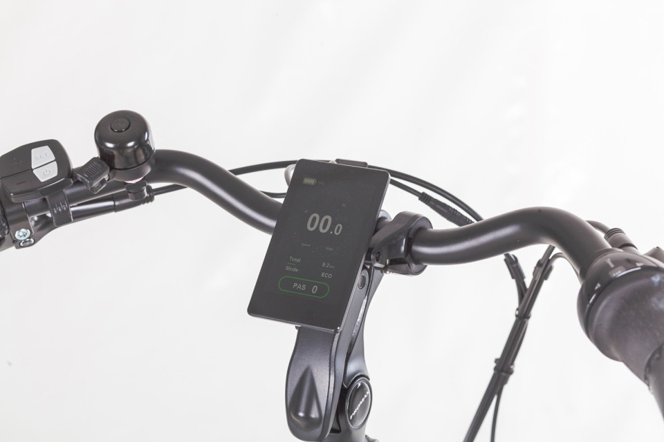 Icycle Vibe FHM - glanzend zwart - elektrische damesfiets