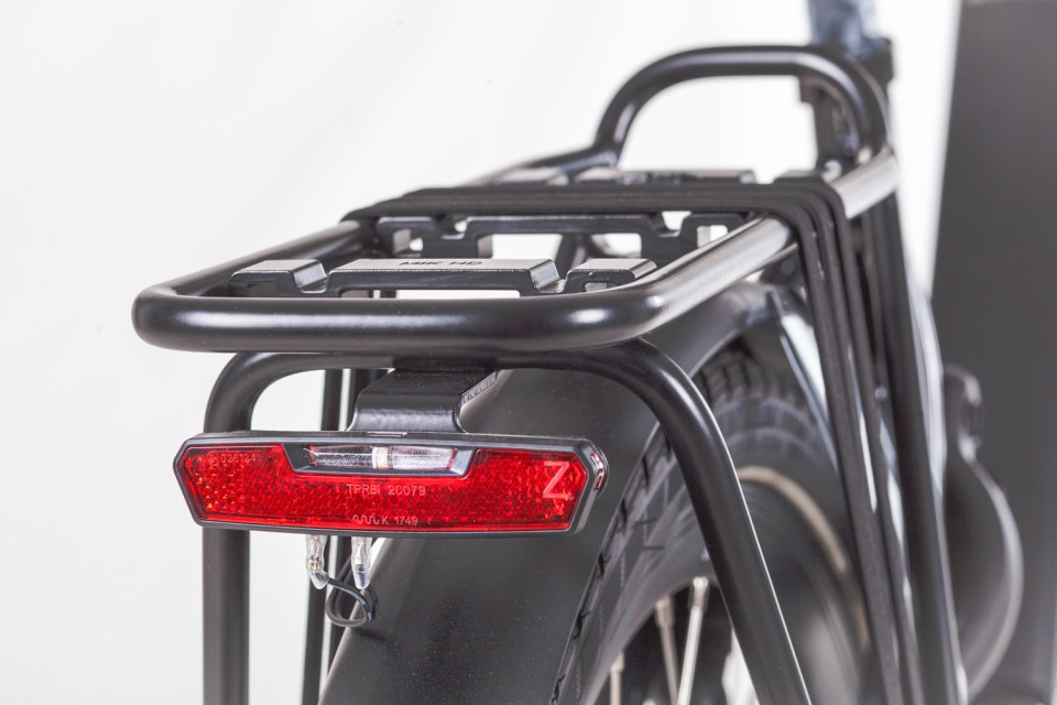 Icycle Vibe FHM - glanzend zwart - elektrische damesfiets