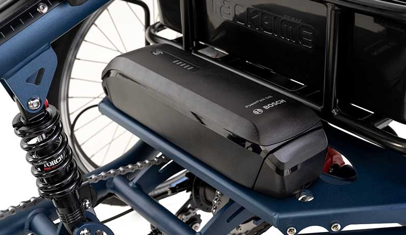 Pfautec Scoobo Smart - mat azuurblauw - elektrische driewieler