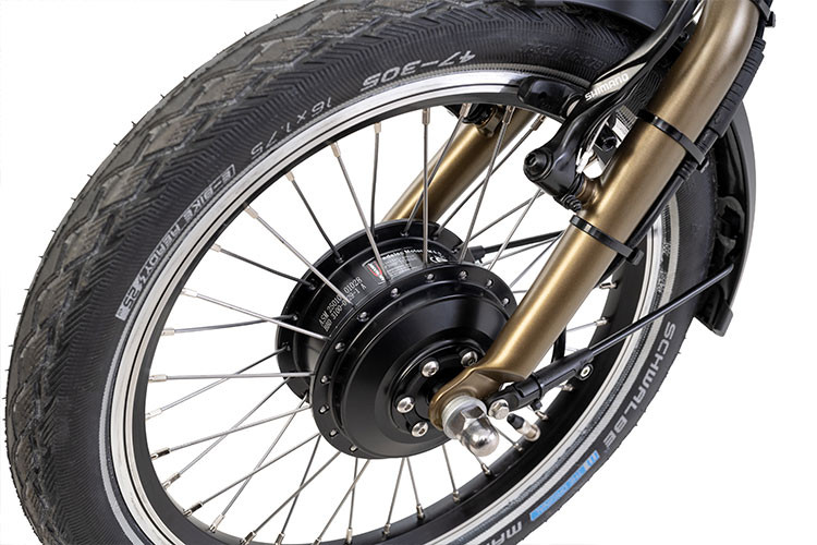 Pfautec Scootertrike FM - mat brons/goud - elektrische driewieler