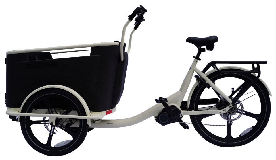 Van Rixtel Urban Plus - wit - elektrische bakfiets