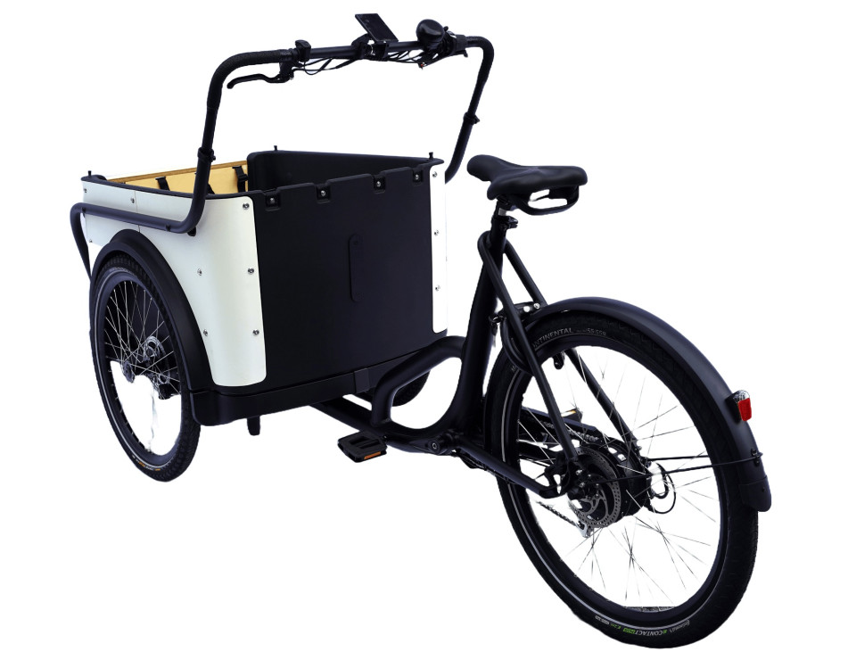 Royal Cargo Bike 3W Eco - wit - elektrische driewieler bakfiets