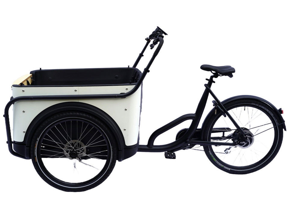 Royal Cargo Bike 3W Eco - wit - elektrische driewieler bakfiets