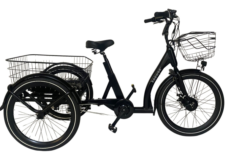 Keewee Wave elektrische driewieler 2,4 KM + 3M garantie demo model