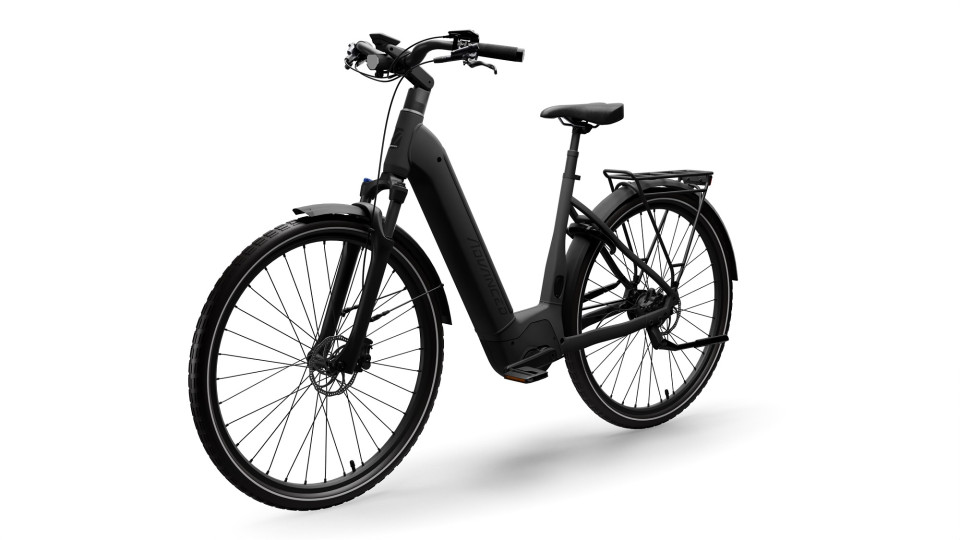 Advanced Tour Pro Wave - Belt - Graphite black - Elektrische damesfiets