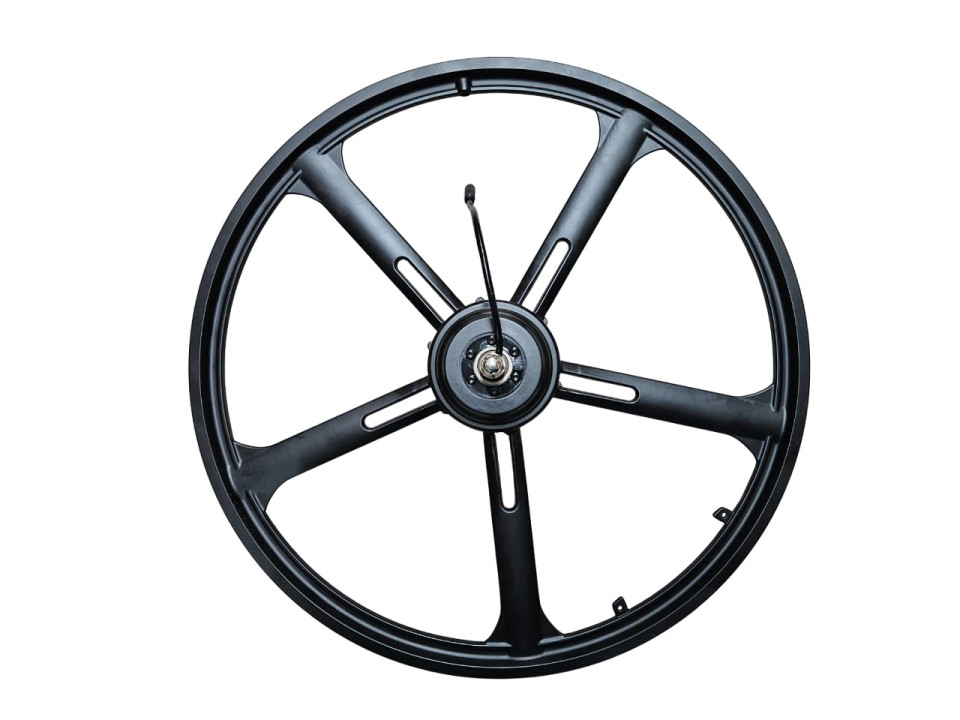 Achterwiel met motor van rixtel Urban 3 wieler (44-2-a)