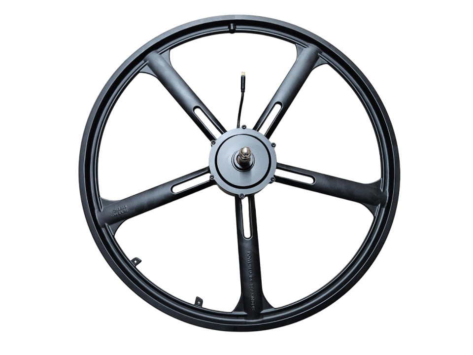 Achterwiel met motor van rixtel Urban 3 wieler (44-2-a)