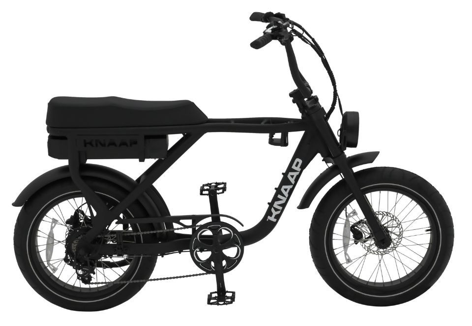 KNAAP AMS X - black - elektrische fatbike