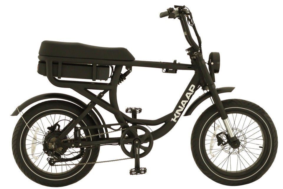 KNAAP BCN - black - elektrische fatbike