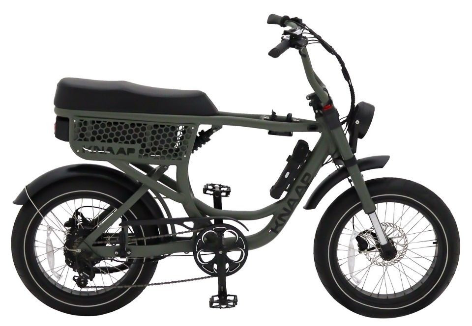 KNAAP BCN - deep green - elektrische fatbike