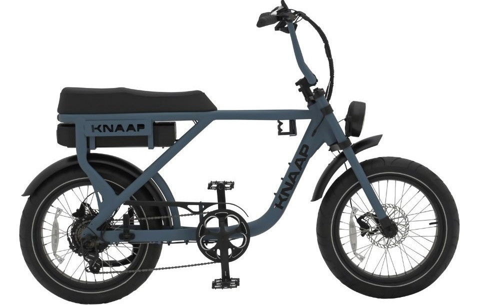 KNAAP AMS X - ice blue - elektrische fatbike
