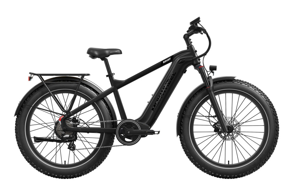 Basalt  Zwart | Elektrische Heren Mountainbike | Fatbike