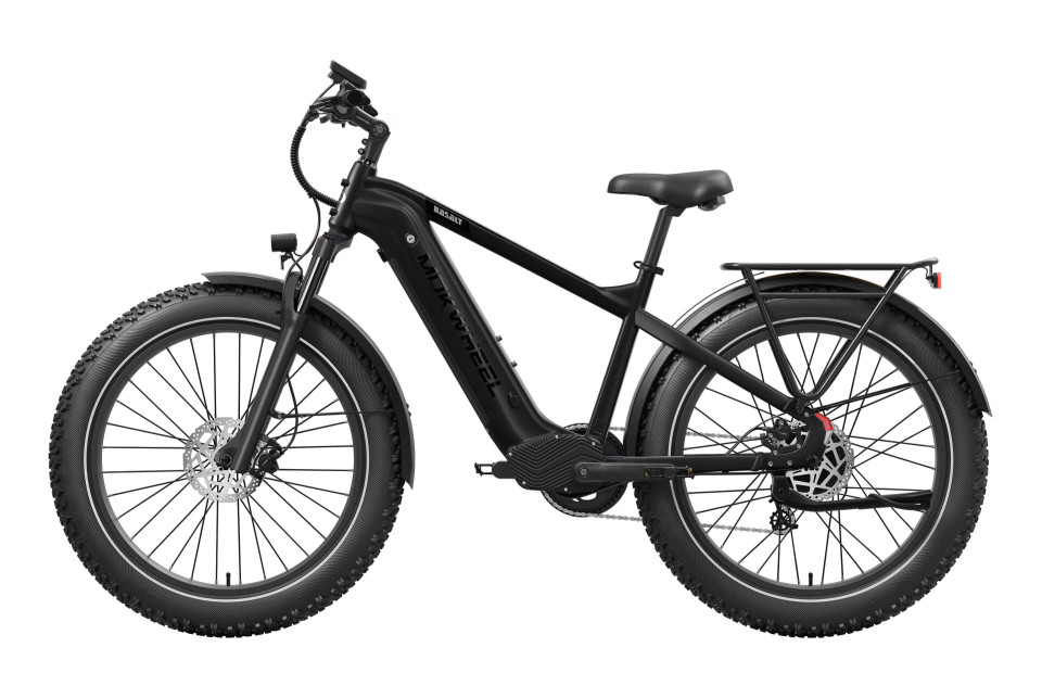 Basalt  Zwart | Elektrische Heren Mountainbike | Fatbike