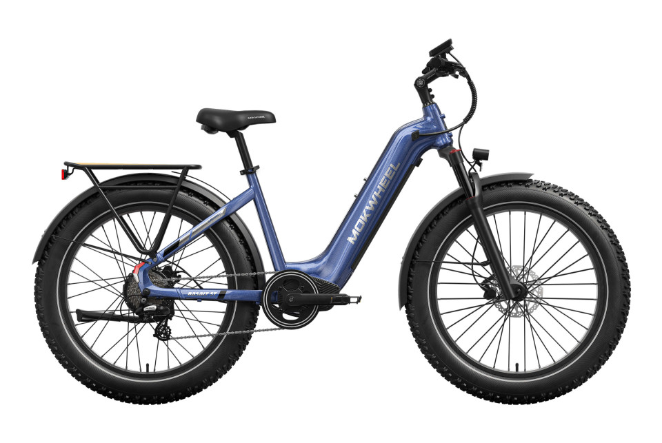 Mokwheel Basalt ST 2.0 - Dark Blue | Elektrische Mountainbike | Fatbike