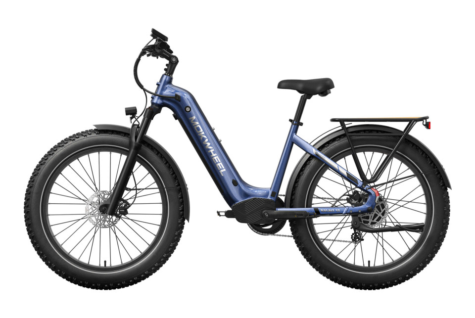 Mokwheel Basalt ST 2.0 - Dark Blue | Elektrische Mountainbike | Fatbike