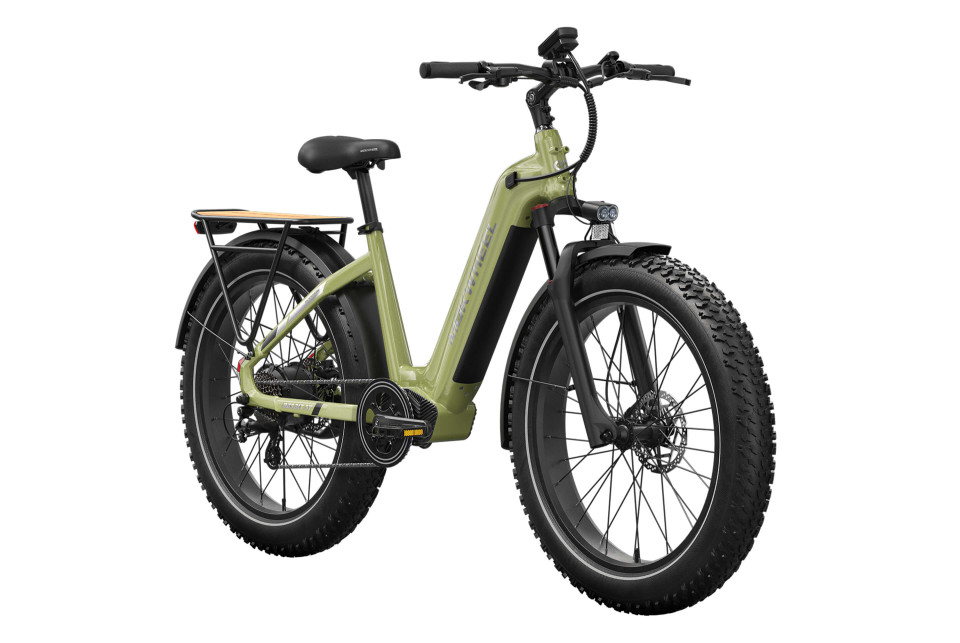 Mokwheel Basalt ST 2.0 - Olive Green | Elektrische Mountainbike | Fatbike