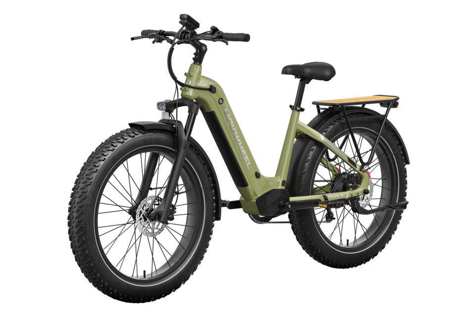 Mokwheel Basalt ST 2.0 - Olive Green | Elektrische Mountainbike | Fatbike