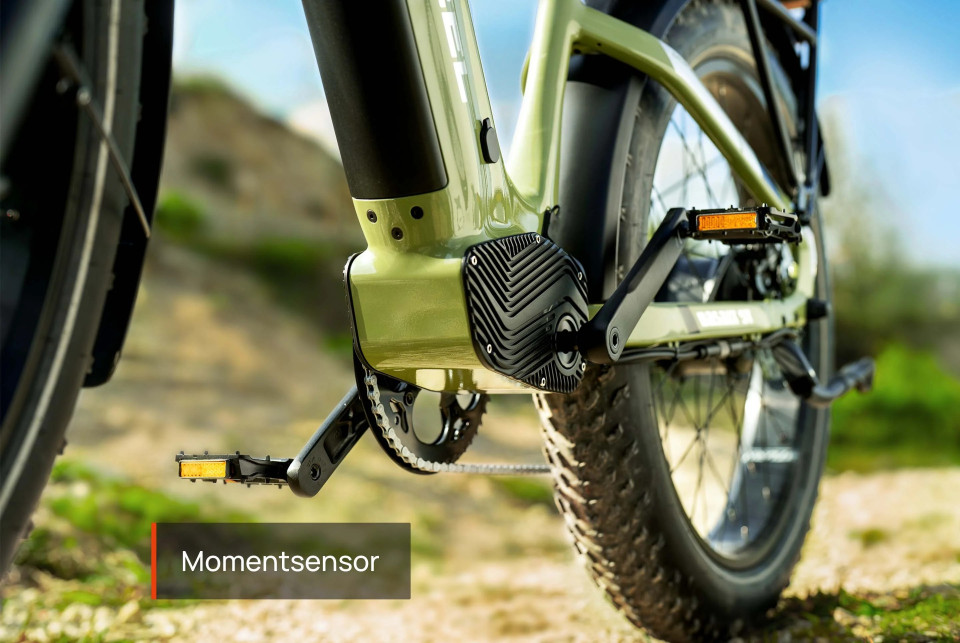 Mokwheel Basalt ST 2.0 - Olive Green | Elektrische Mountainbike | Fatbike