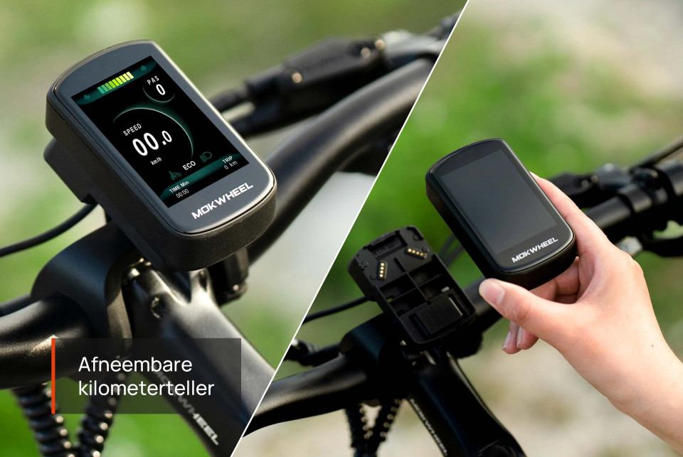 Mokwheel Basalt ST 2.0 - Slate Gray | Elektrische Mountainbike | Fatbike