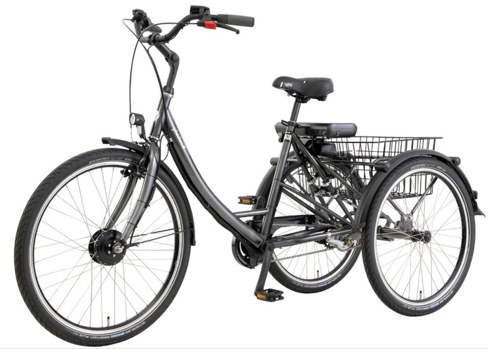 Pfautec Lano FM - grafiet metallic - elektrische driewieler