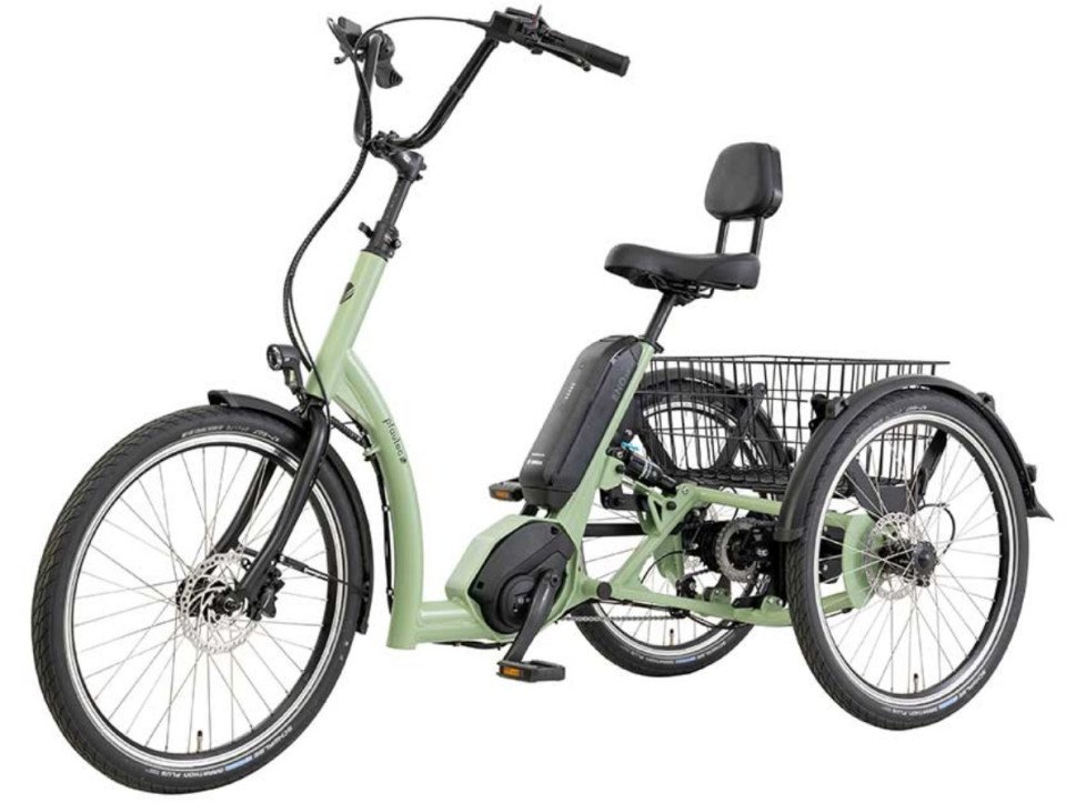 Pfautec Eno AP - lichtgroen - elektrische driewieler